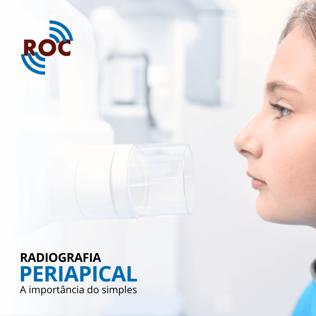 Paciente fazendo Radiografia Periapical