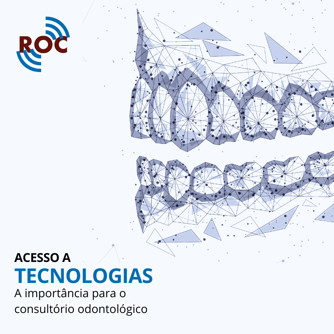 Ilustração de uma mandíbula, semelhante a um holograma